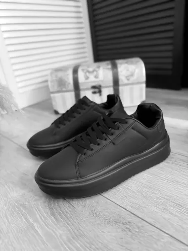 Adidasi barbati casual negri 069 N15-3